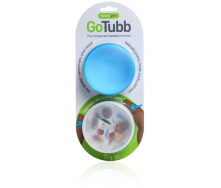 Набор контейнеров Humangear GoTubb 2-Pack Large Clear/Blue 87 мл (1054-022.0049)