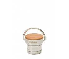 Крышка стальная c бамбуком Klean Kanteen Stainless Unibody Bamboo Cap (1017-1006111)