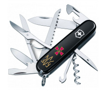 Складной нож Victorinox Huntsman Army Эмблема ЗСУ и Трезубец ЗСУ (1.3713.3.W1015u)