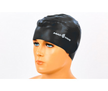 Шапочка для плавания MadWave SOLID M056501 Черный