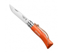 Ніж Opinel №7 Trekking (нерж-сталь) Помаранчевий (1013-204.63.95)