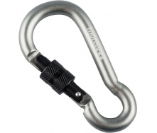 Брелок-карабин Munkees 3247 Pear with Screw Lock 7х70 мм Grey (1012-3247-GY)