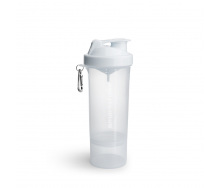 Шейкер спортивний Smartshake Slim 500ml Pure White