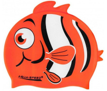 Шапка для плавания Aqua Speed Zoo Nemo 5758 One Size Оранжевый (115-75-nemo)