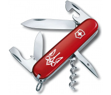 Складной нож Victorinox Spartan Ukraine 91 мм, 12 фунций Трезубец готический белый (1.3603_T0630u)