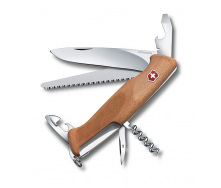 Швейцарский нож Victorinox RangerWood 55 130 мм 10 функций Светлый орех (0.9561.63)