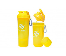 Шейкер planeta-sport 2-х камерный для спортивного питания Smart Shaker Slim FI-5054 Желтый