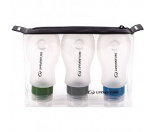 Набор пластиковых емкостей Lifeventure Silicone Flight Bottle Set (1012-64220)