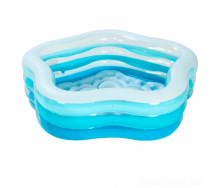 Детский надувной бассейн Intex 56495 «Морская звезда» Blue, 183 х 180 х 53 см