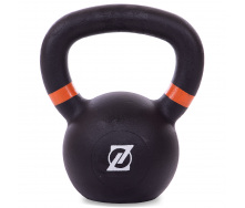 Гиря чугунная окрашенная черная Zelart TA-2238-10 10кг