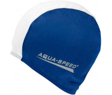 Шапка для плавания Aqua Speed Polyester Cap 5764 091-15 One Size Сине-белый (5908217657640)