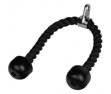 Канат для трицепса с двойным хватом Power System Triceps Rope PS-4041 Черный