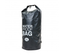 Водонепроницаемый гермомешок с плечевым ремнем SP-Sport Waterproof Bag 20л TY-6878-20 Черный