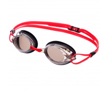 Очки для плавания MadWave SPURT Mirror M042725 Красный-Черный
