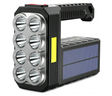 Фонарик многофункциональный на солнечной батарее Solar Energy LF-1780 Черный