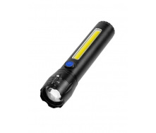 Фонарь ручной с встроенным аккумулятором и зарядкой X-BALOG BL-C62 XPE + COB USB
