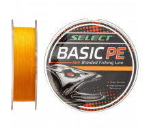 Шнур Select Basic PE Оранжевый 150м 0.14мм 6.8кг/15lb (1870-27-73)