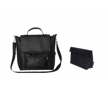 Набор Термосумка Комфорт и Косметичка VS Thermal Eco Bag Черный