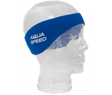 Повязка для плавания Aqua Speed Neoprene Earband JR 50 - 55 см 6108 Синяя (178-01)