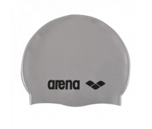 Шапка для плавания Arena Classic Silicone One Size Серебристый (‎3468333887700)