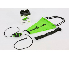 Парашют тормозной для плавания MadWave DRAG BAG M077605 Зеленый