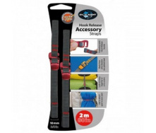 Ремінь для стягувань Sea To Summit Accessory Strap With Hook Buckle 10 мм 2 м (1033-STS ATDASH102.0)