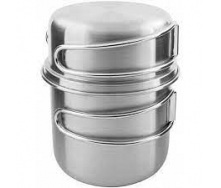 Набор кружек Tatonka Handle Mug 500 Set Silver (1033-TAT 4172.000)