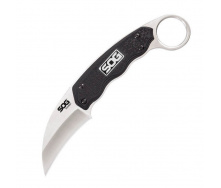 Нож SOG Gambit Sheepsfoot Satin Черный