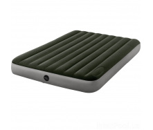 Надувной матрас Intex 64763, 152 x 203 x 25 см, с ножным насосом. Двухместный (hub_xlb6xu)