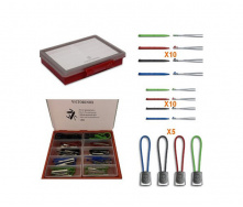 Футляр с расходниками Victorinox (Цветные зубочистки, пинцеты и темляки)(4.0584)