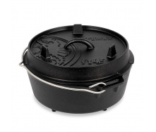 Котелок-жаровня чугунная Petromax Dutch Oven ft4.5 на ножках 3,5 л (1017-ft4.5)