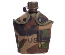 Фляга с котелком V-1л в чехле SP-Sport TY-4834 Камуфляж Multicam