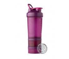 Шейкер спортивный с двумя контейнерами BlenderBottle ProStak 22oz/650ml Plum Original