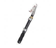Удочка телескопическая LEO 28049 1,9 м Черный (6928-25857)