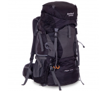 Рюкзак туристический с каркасной спинкой DTR 70+10 л G70-10 Черный
