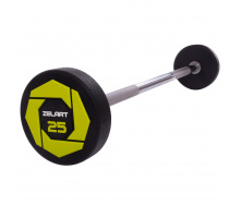 Штанга прямая Zelart TA-2689-25 25кг Зеленый-черный