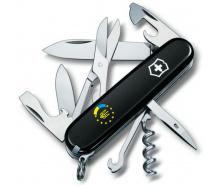 Складной нож Victorinox Climber Ukraine 91 мм 14 функций Украина ЕС (1.3703.3_T1130u)
