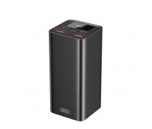 Зовнішній акумулятор Power Bank XO PB97 PD65W сила струму 3A QC2.0/3.0 Type-C 20000 mAh Чорний