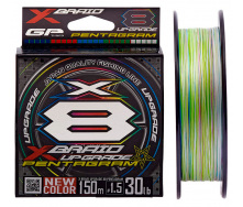 Шнур YGK X-Braid Upgrade X8 Pentagram 150m #1.2/0.185mm 25lb/11.3kg (1013-5545.04.26)