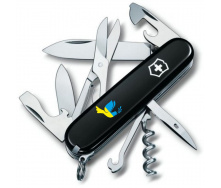 Складной нож Victorinox Climber Ukraine 91 мм 14 функций Голубь мира (1.3703.3_T1036u)