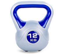 Гиря пластиковая Zelart TA-5734-12 12кг фиолетовый
