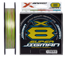 Шнур YGK X-Braid Super Jigman X8 200 м #1-2/0-185 мм 25lb/11-3 кг (5545-03-94)
