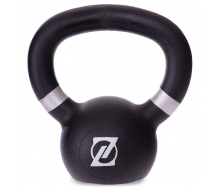 Гиря чугунная окрашенная Zelart TA-2238-4 4кг черная