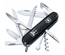 Складной нож Victorinox Huntsman Ukraine 91 мм 15 функций Козак с саблями (1.3713.3_T1110u)