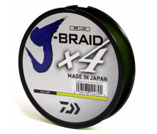 Шнур Daiwa J-Braid X4E 0.10мм 135м Yellow (706694 / 12740-010)