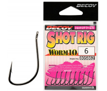 Крючок Decoy Worm 10 Shot Rig #06 9 шт/уп (1013-1562.09.40)