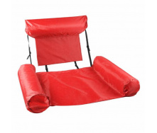Надувное складное кресло-матрас UKC Inflatable 100 х 120 см Красный AN 30423843/1