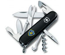 Складной нож Victorinox Climber Ukraine Трезубец на щите (1.3703.3_T1080u)
