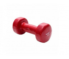 Гантели Profi M 0291 Виниловые 3кг Красный 1 штука (SKL0340)