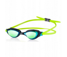 Очки для плавания Aqua Speed XENO MIRROR 6995 салатовый синий (5908217669957)